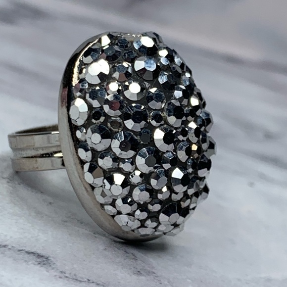 Tarina Tarantino Diamond Dusk Mini Mod Pavè Ring